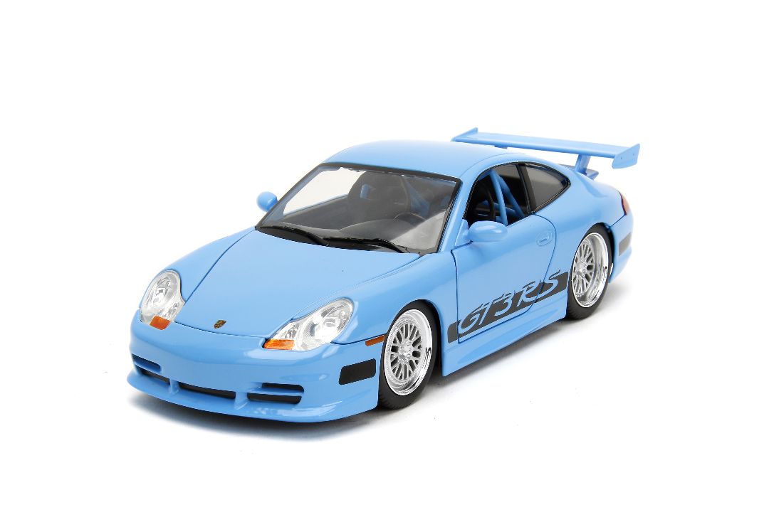 Jada 1/24 - Fast & Furious - Brian's Porsche 911 GT3 RS - Light Blue | Impulse Games and Hobbies