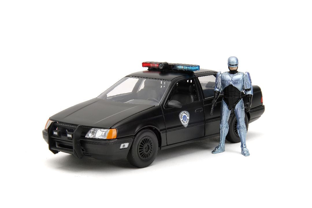 Jada 1/24 - Hollywood Rides - 1986 OCP Ford Taurus w/ RoboCop | Impulse Games and Hobbies