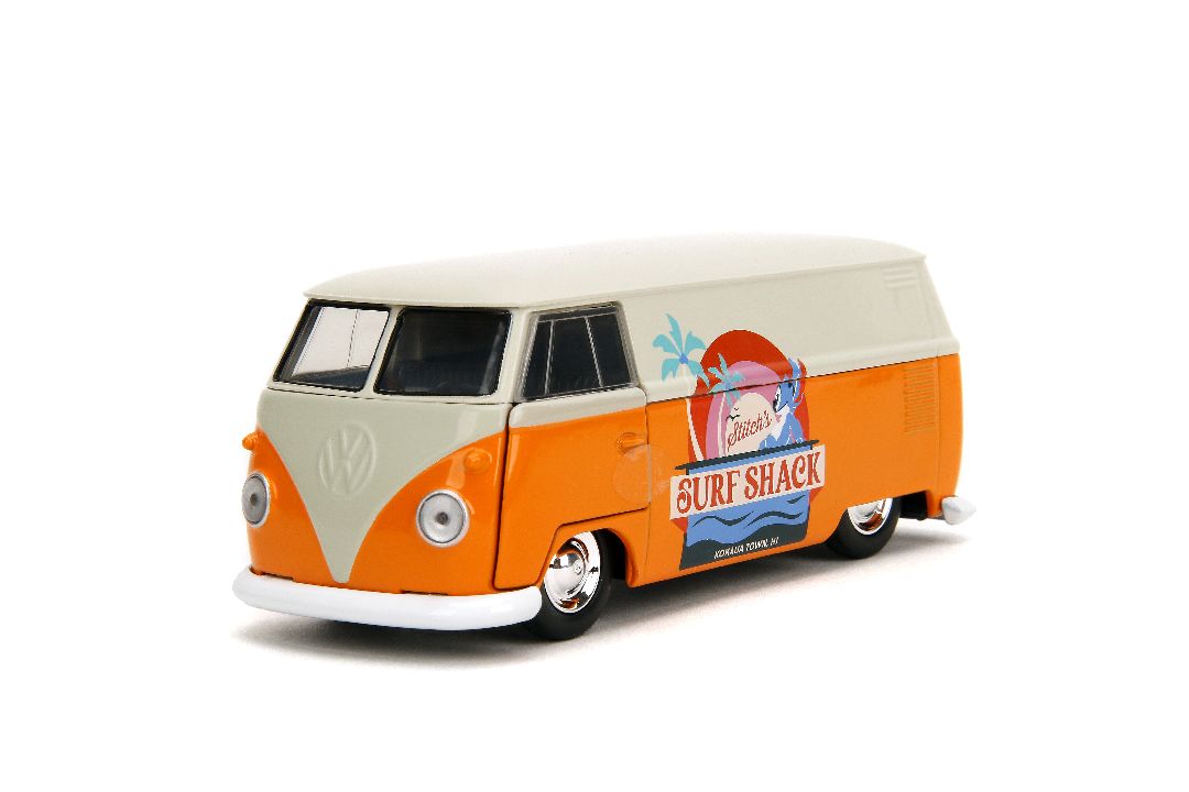 Jada 1/32 "Hollywood Rides" - Disney 1961 VW Bus (Stitch Theme) | Impulse Games and Hobbies