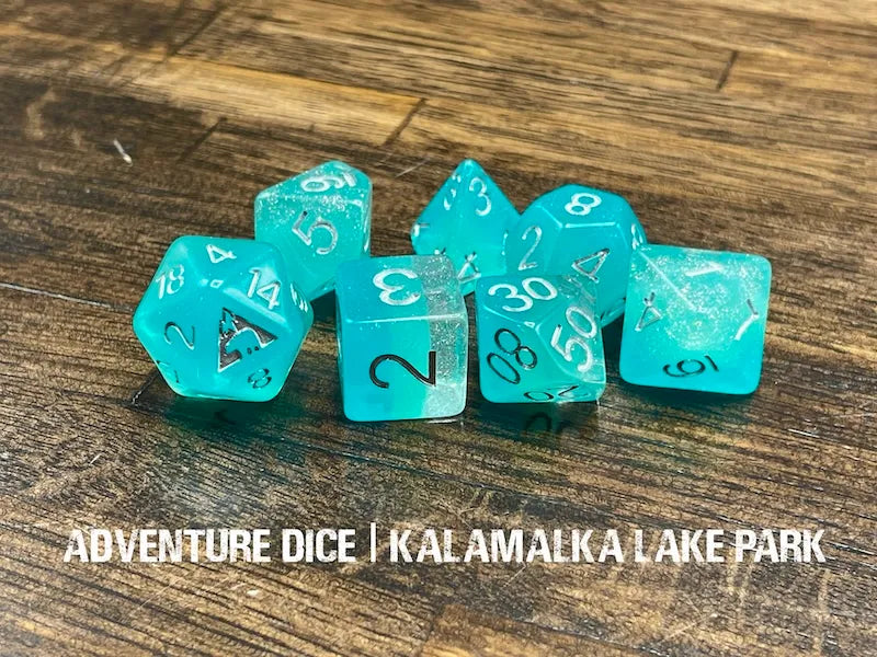 Adventure Dice - Kalamalka Lake Park dice set | Impulse Games and Hobbies
