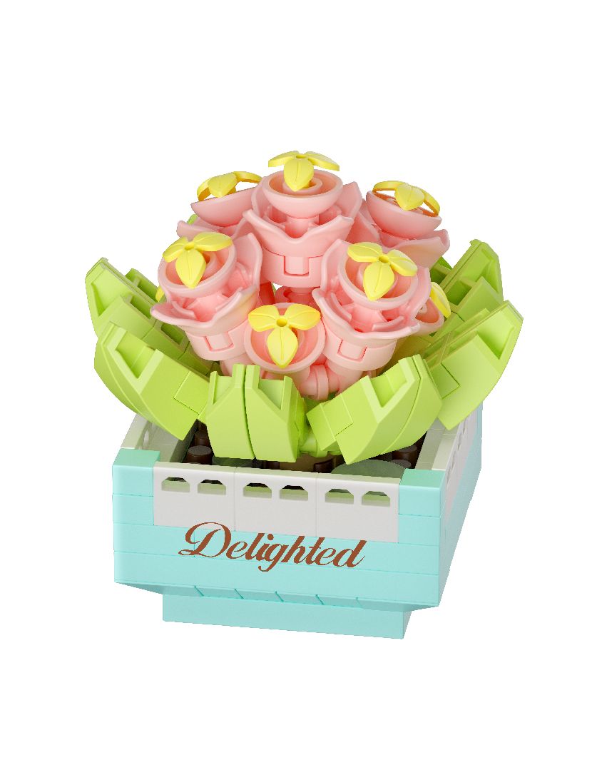 KOCO Succulent potted plants - (Sedeveria) Markus (01006) 145pcs | Impulse Games and Hobbies