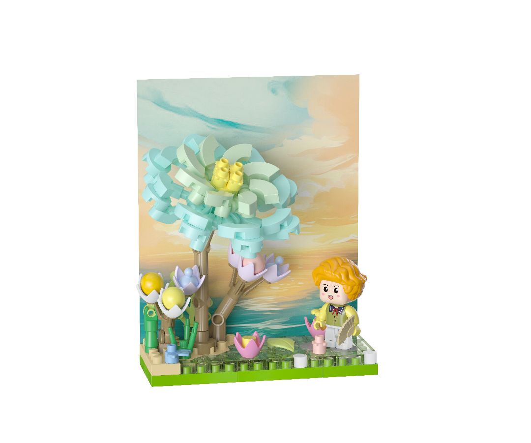KOCO Stamen Scene Series - Jasmine (01054) - 155 pieces | Impulse Games and Hobbies