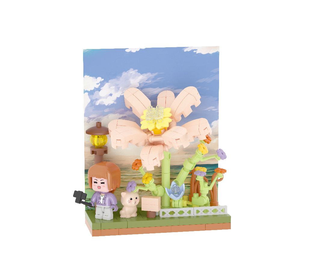 KOCO Stamen Scene Series - Forget-me-not (01053) - 154 pieces | Impulse Games and Hobbies