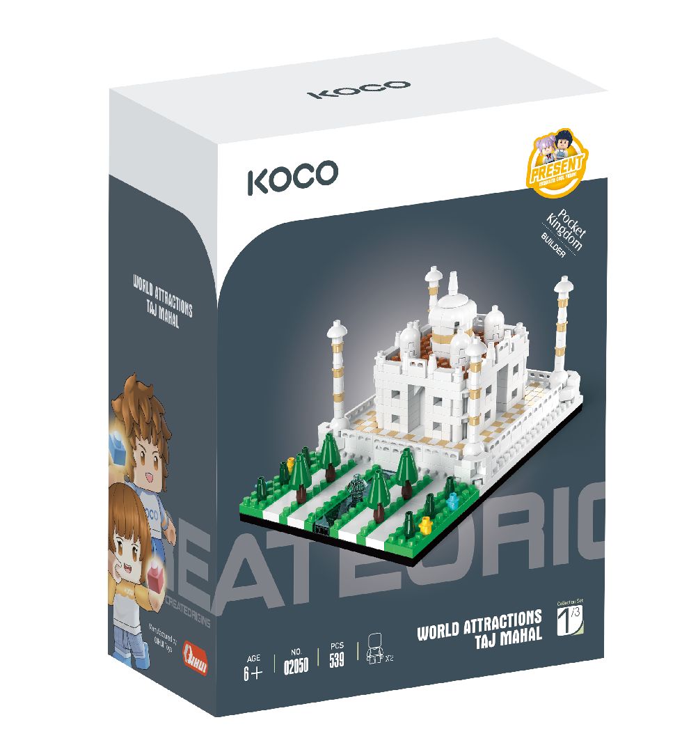 KOCO Taj Mahal - 539 Pieces | Impulse Games and Hobbies