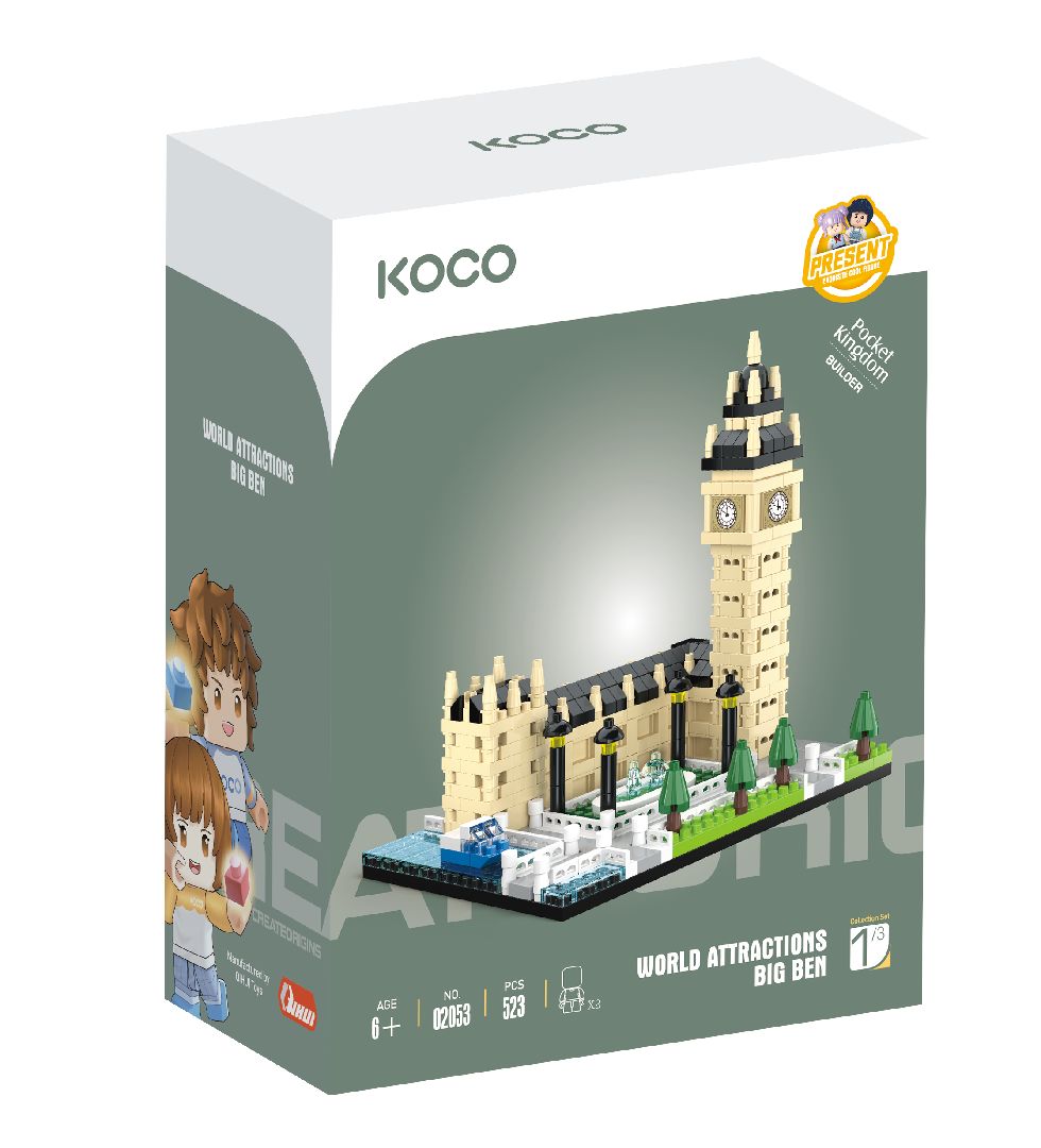 KOCO Big Ben - 523 Pieces | Impulse Games and Hobbies