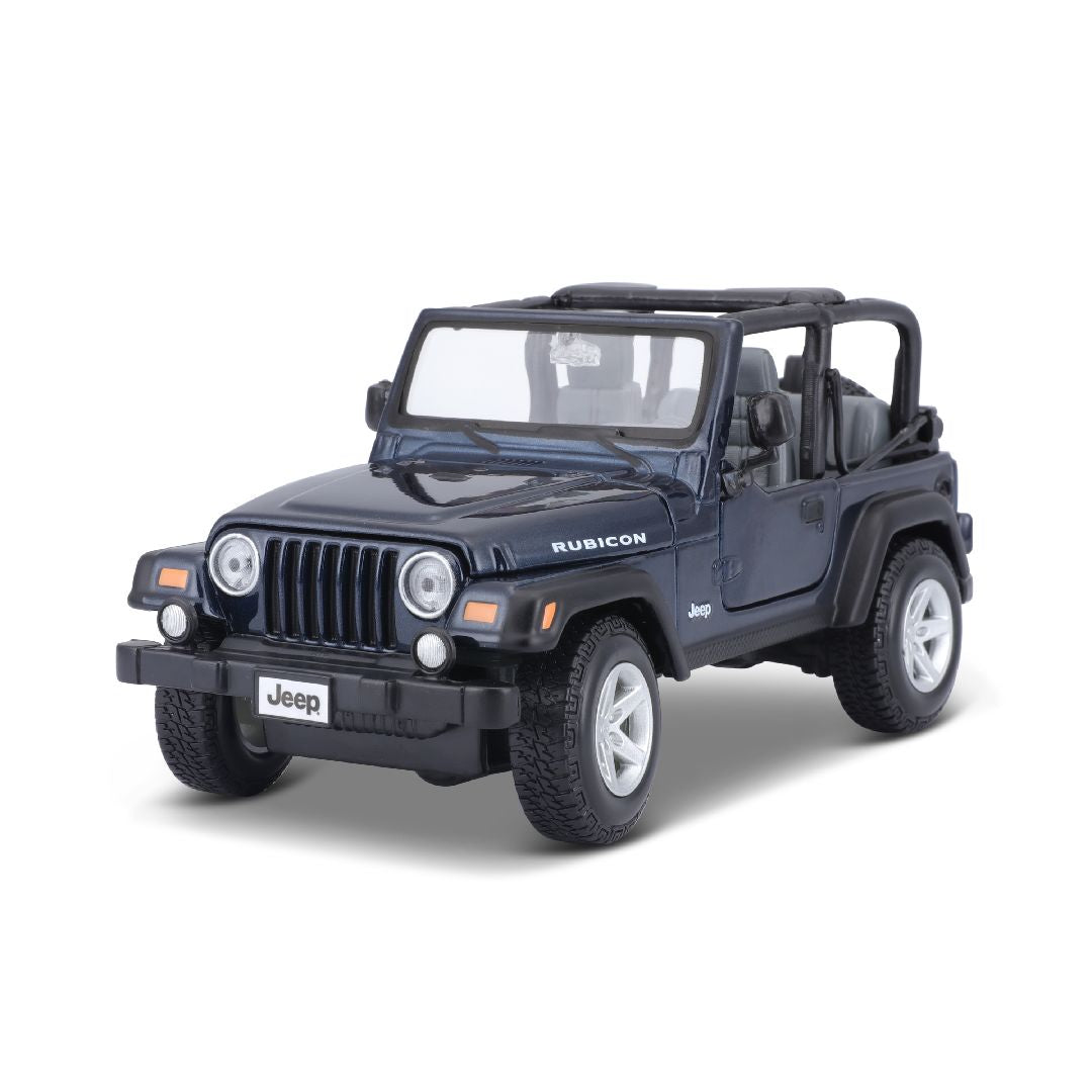Maisto 1/27 - Special Edition Jeep Wrangler Rubicon (Metallic Blue) | Impulse Games and Hobbies