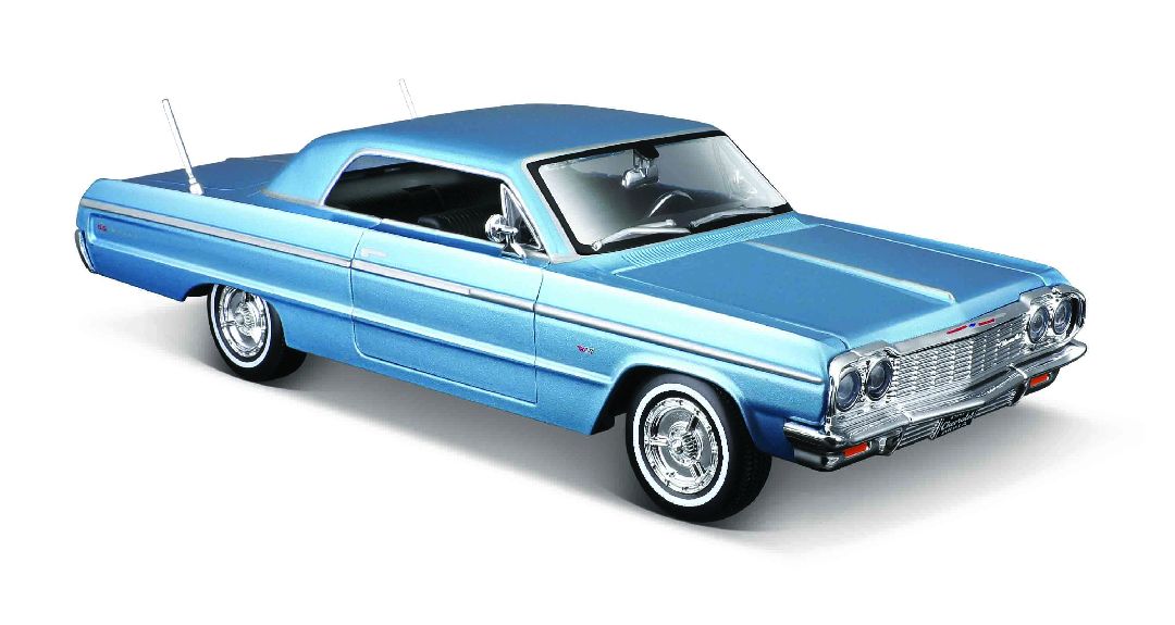 Maisto 1/24 - Special Edition 1964 Chevrolet Impala (Metallic Blue) | Impulse Games and Hobbies