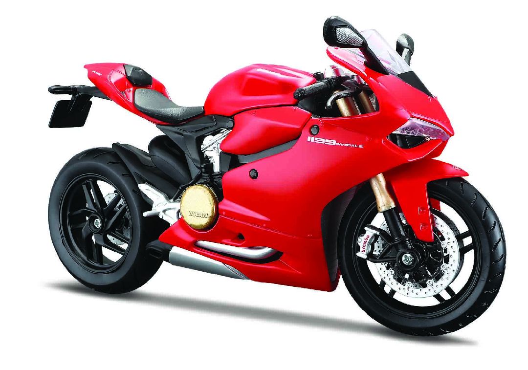 Maisto 1/12 - Assembly Line Ducati 1199 Panigale - Red | Impulse Games and Hobbies