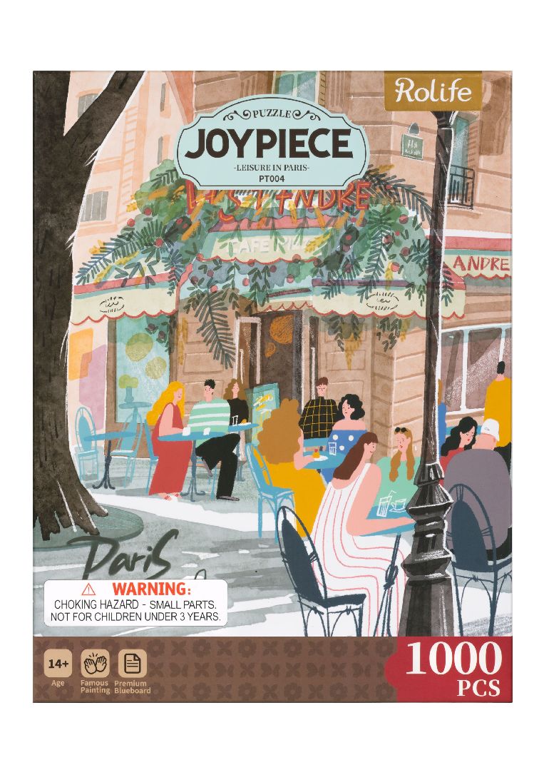 Rolife Leisure in Paris 1000 Piece Jigsaw Puzzle | Impulse Games and Hobbies