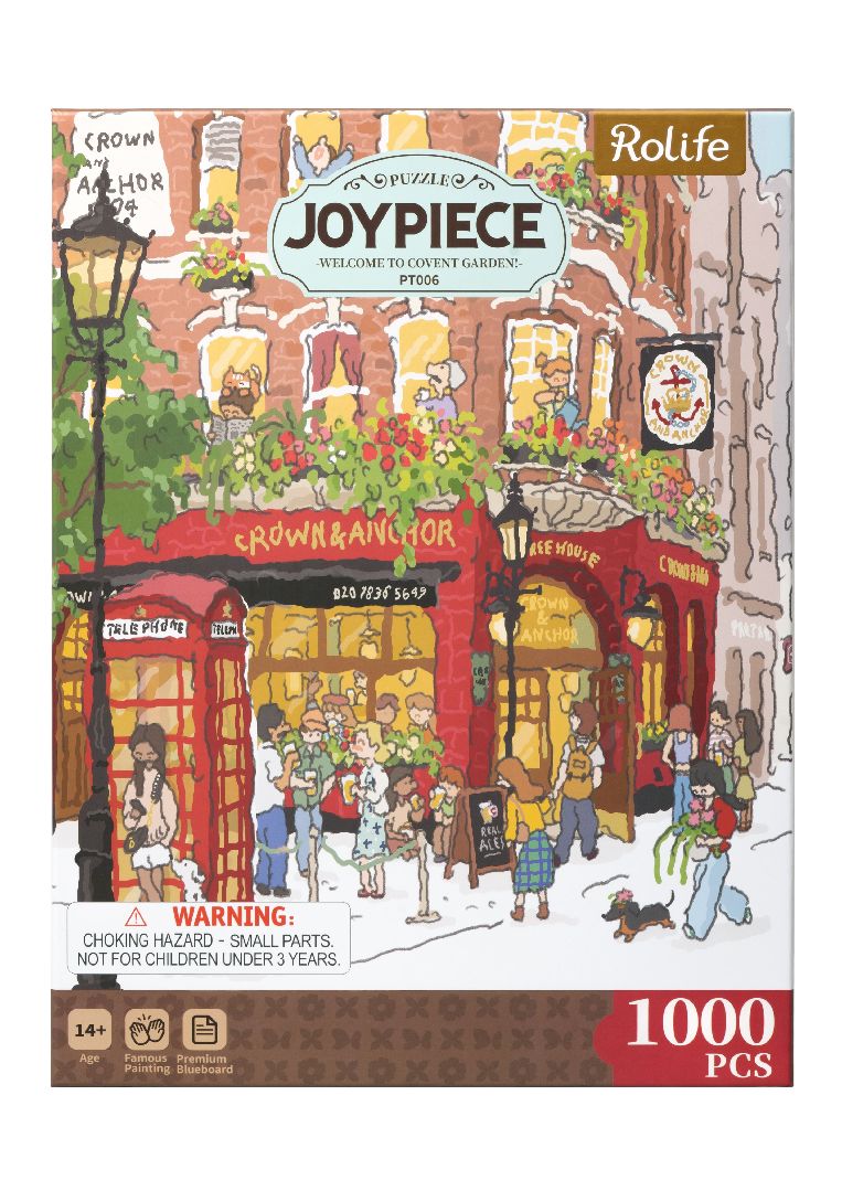 Rolife Welcome to Covent Garden 1000 Piece Jigsaw Puzzle | Impulse Games and Hobbies
