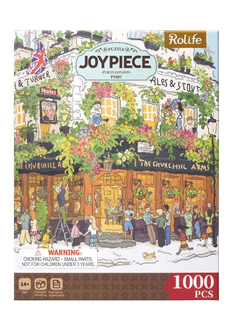 Rolife Pub in London 1000 Piece Jigsaw Puzzle | Impulse Games and Hobbies