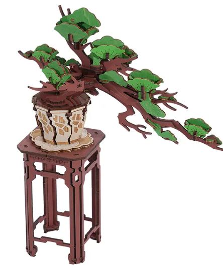 Rolife Evergreen Bonsai 3D Wooden Puzzle | Impulse Games and Hobbies