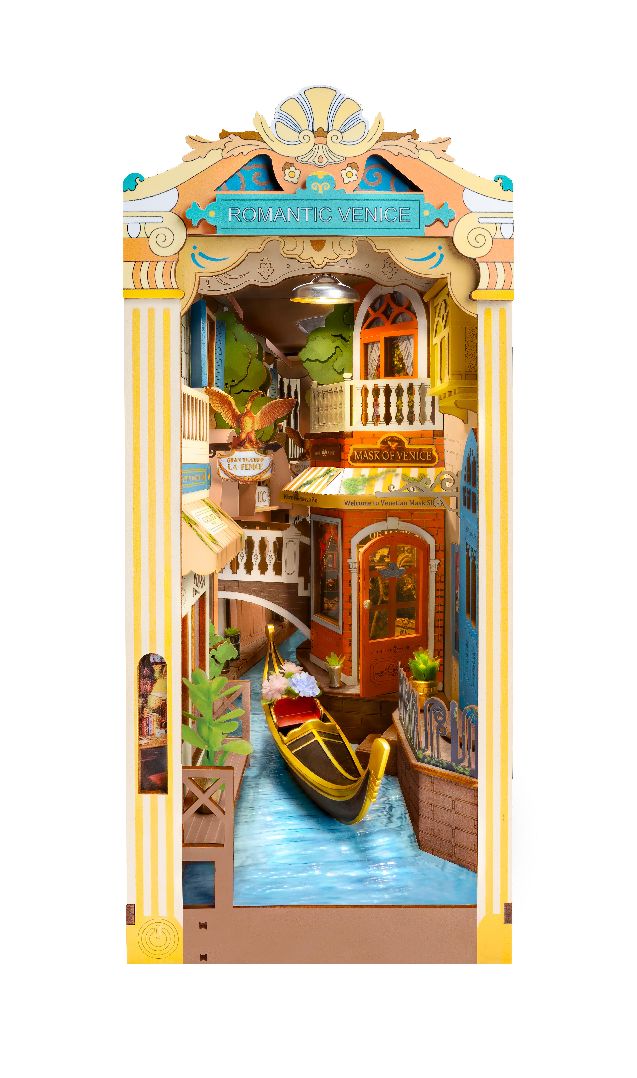 Rolife Romantic Venice DIY Book Nook Shelf Insert | Impulse Games and Hobbies