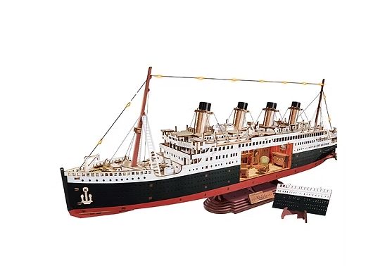 Rolife 1912 Eternal Atlantic Voyager 3D Wooden Puzzle | Impulse Games and Hobbies