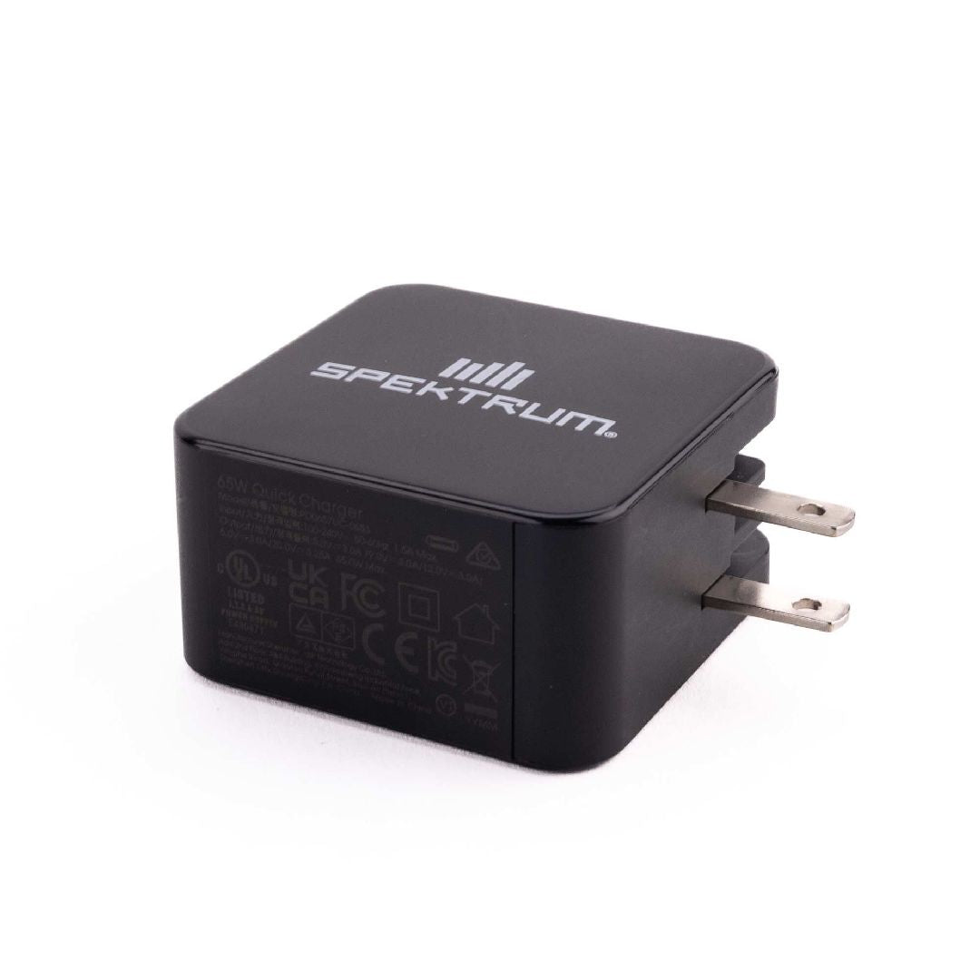Spektrum 65W USB-C GaN Power Supply | Impulse Games and Hobbies