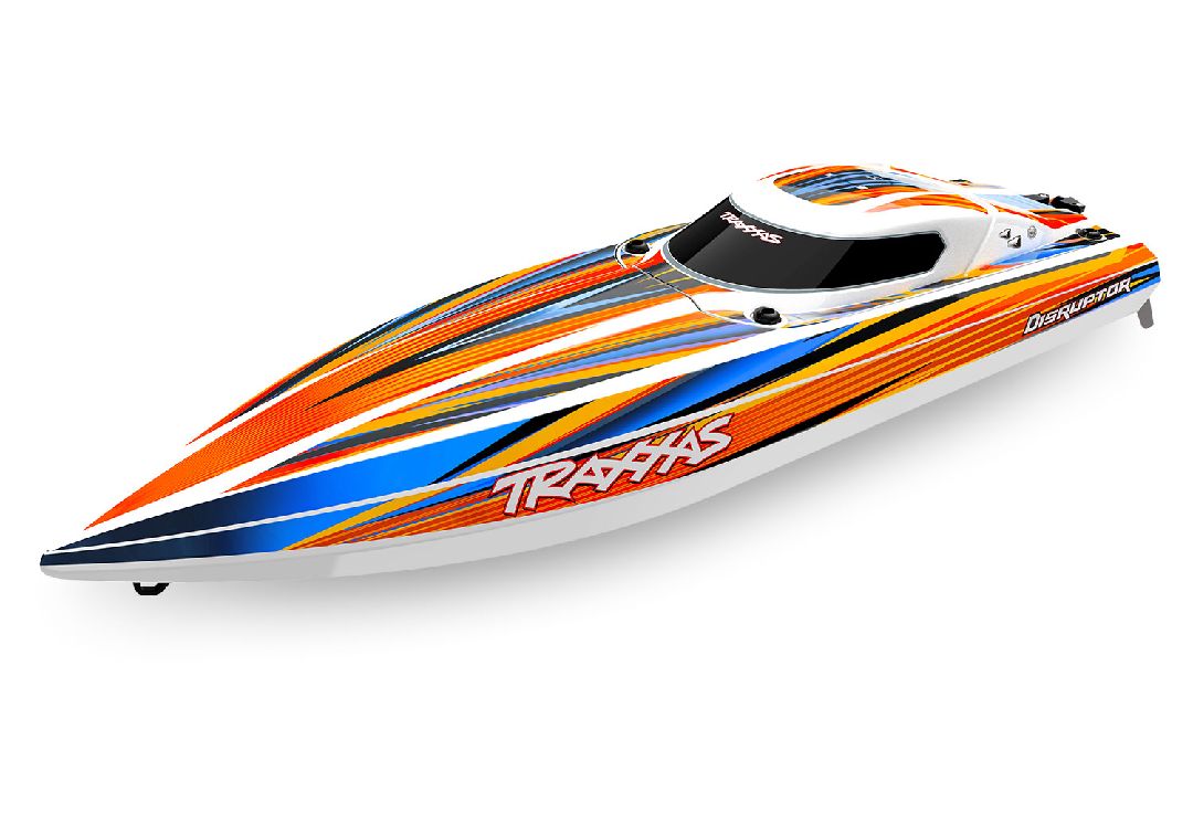 Traxxas Disruptor High-Performance Boat 4S VXL - Orange | Impulse Games and Hobbies