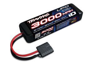 Traxxas 3000mAh 2S 7.4V 20C LiPo iD Battery | Impulse Games and Hobbies