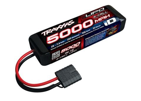 Traxxas 5000mAh 2S 7.4V 25C LiPo iD Connector Soft Case | Impulse Games and Hobbies