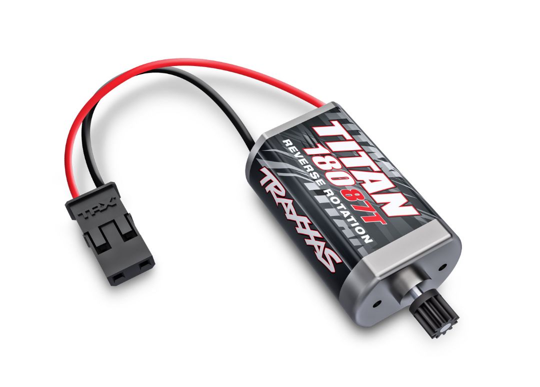 Traxxas Motor, Titan 87T (87-Turn, 180 Size) | Impulse Games and Hobbies