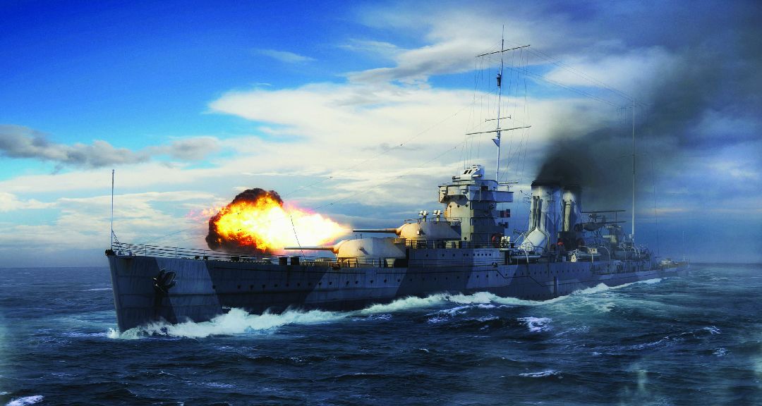 Trumpeter 1/700 HMS York British Heavy Cruiser | Impulse Games and Hobbies