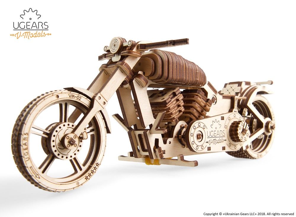 UGears Bike VM-02 - 189 pieces (Medium) | Impulse Games and Hobbies