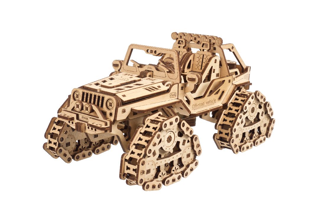 UGears Tracked Off-Road Vehicle - 423 Pieces | Impulse Games and Hobbies