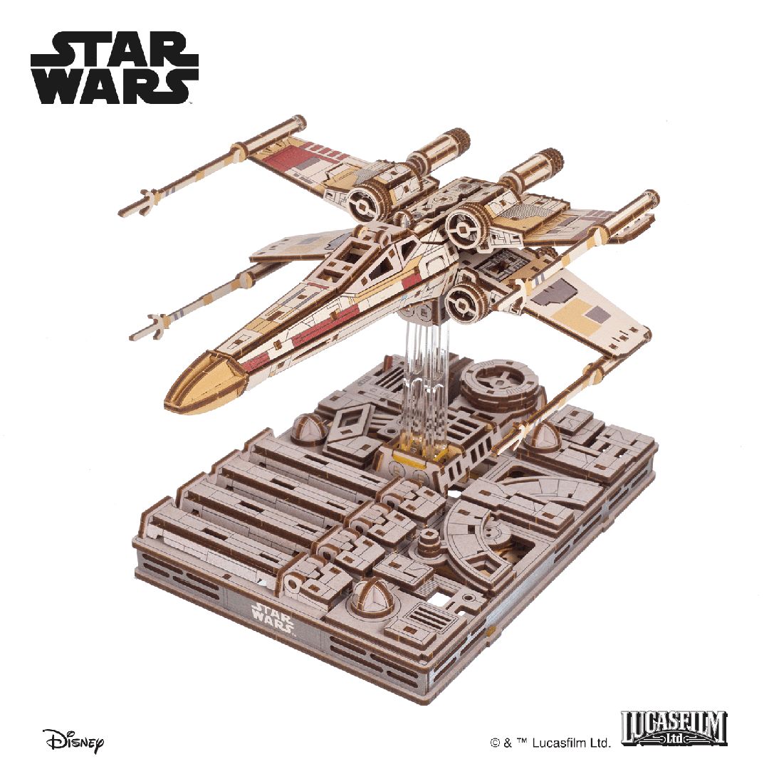 UGears Luke Skywalker's™ X-Wing Starfighter™ - 455 Pieces (Advanced) | Impulse Games and Hobbies