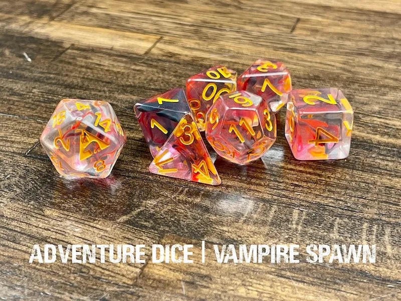 Adventure Dice - Vampire Spawn dice set | Impulse Games and Hobbies
