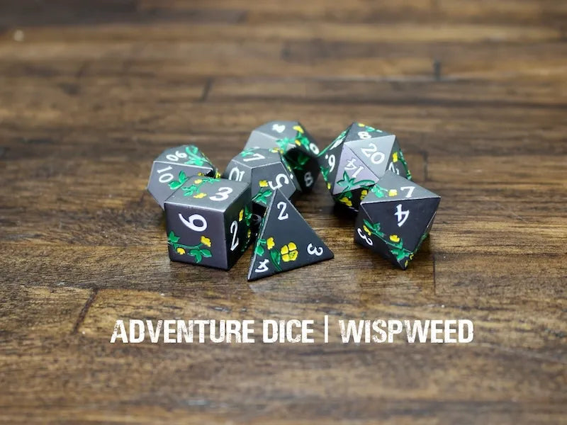 Adventure Dice - Wispweed premium dice set | Impulse Games and Hobbies