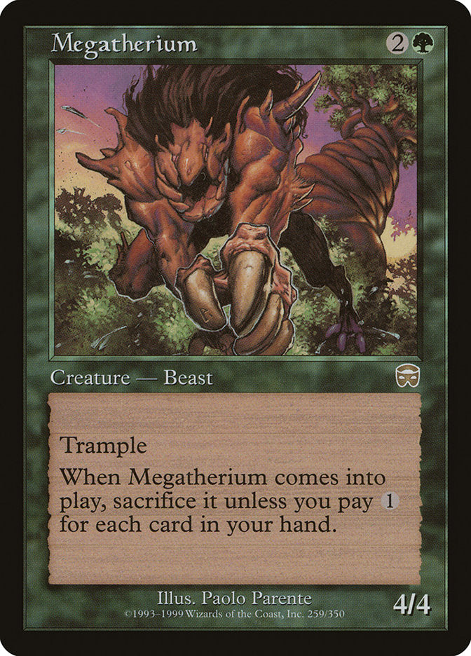 Megatherium [Mercadian Masques] | Impulse Games and Hobbies