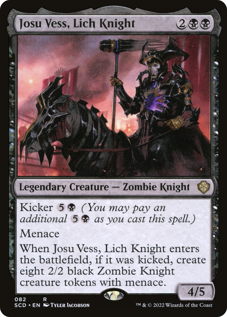 Josu Vess, Lich Knight [Starter Commander Decks] | Impulse Games and Hobbies