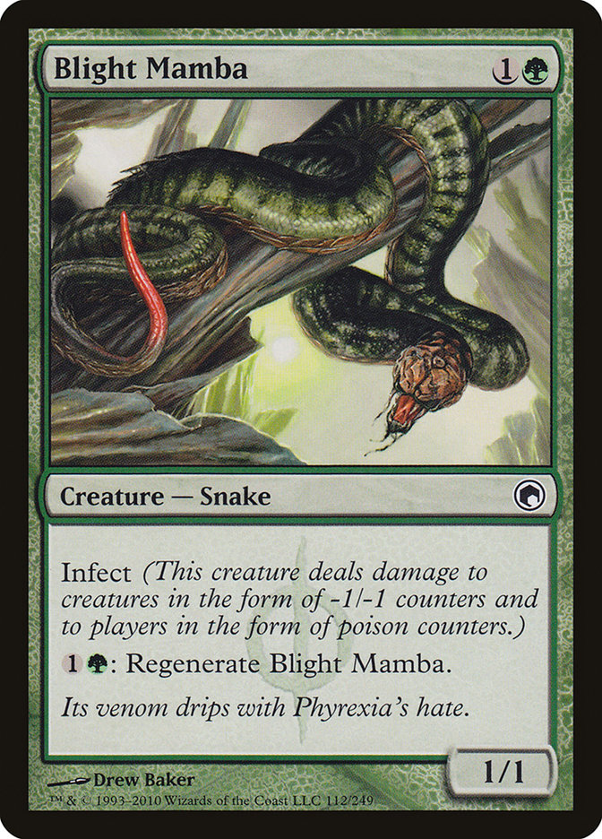 Blight Mamba [Scars of Mirrodin] | Impulse Games and Hobbies