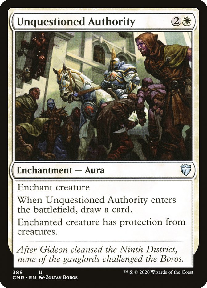 Unquestioned Authority [Commander Legends] | Impulse Games and Hobbies