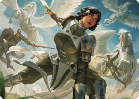 Resolute Reinforcements Art [Dominaria United Art Series] | Impulse Games and Hobbies