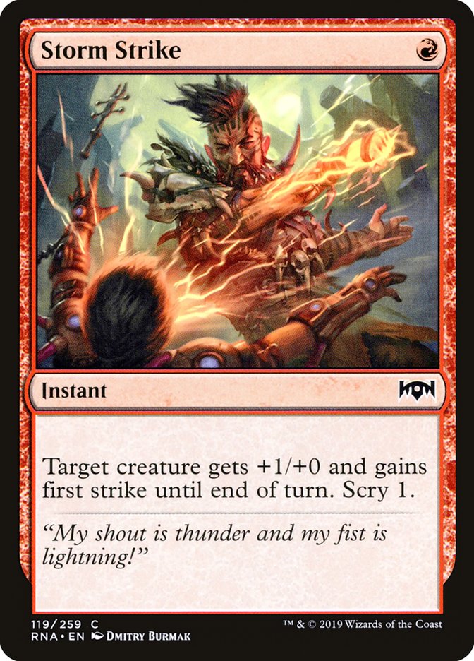 Storm Strike [Ravnica Allegiance] | Impulse Games and Hobbies