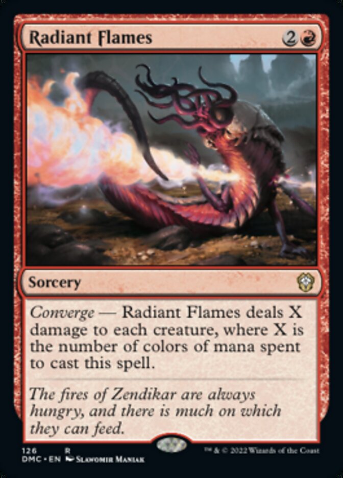 Radiant Flames [Dominaria United Commander] | Impulse Games and Hobbies