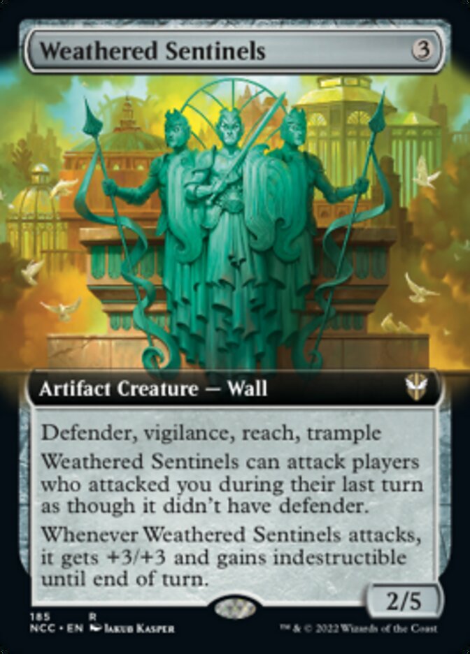 Weathered Sentinels (Extended Art) [Streets of New Capenna Commander] | Impulse Games and Hobbies