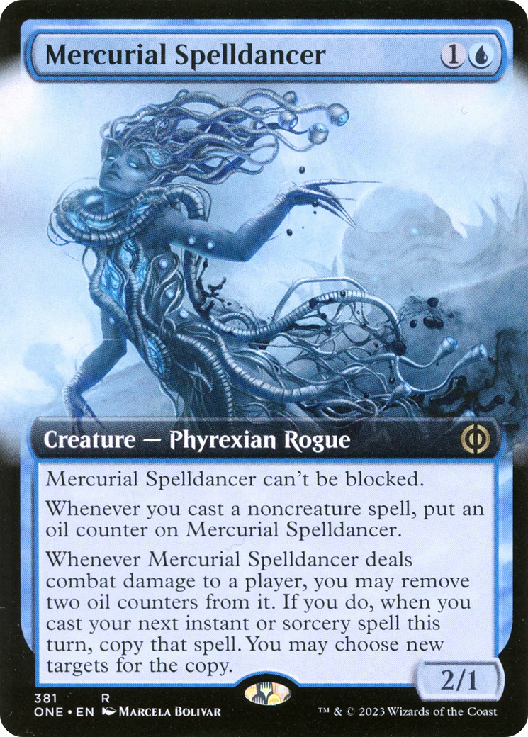 Mercurial Spelldancer (Extended Art) [Phyrexia: All Will Be One] | Impulse Games and Hobbies