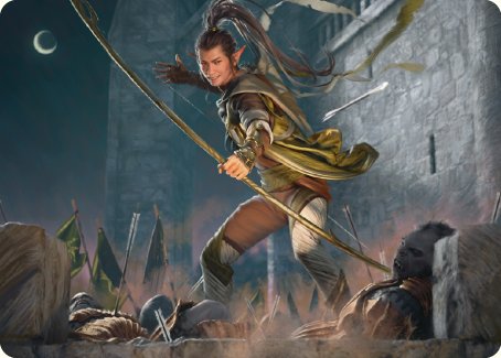 Legolas, Counter of Kills Art Card [The Lord of the Rings: Tales of Middle-earth Art Series] | Impulse Games and Hobbies