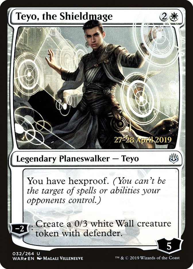 Teyo, the Shieldmage  [War of the Spark Prerelease Promos] | Impulse Games and Hobbies