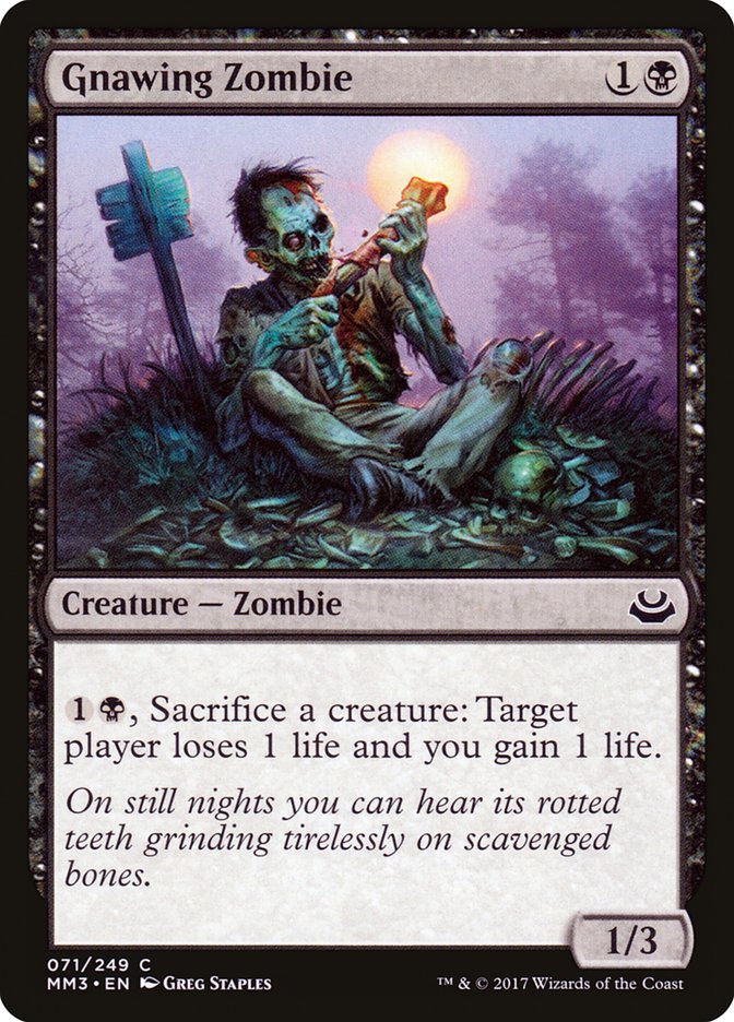 Gnawing Zombie [Modern Masters 2017] | Impulse Games and Hobbies
