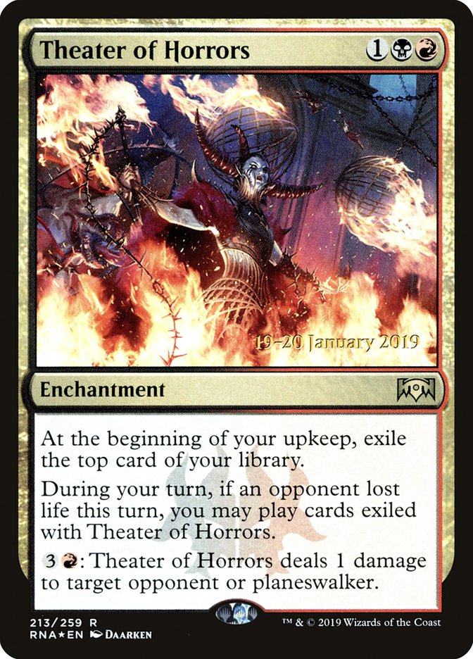 Theater of Horrors [Ravnica Allegiance Prerelease Promos] | Impulse Games and Hobbies