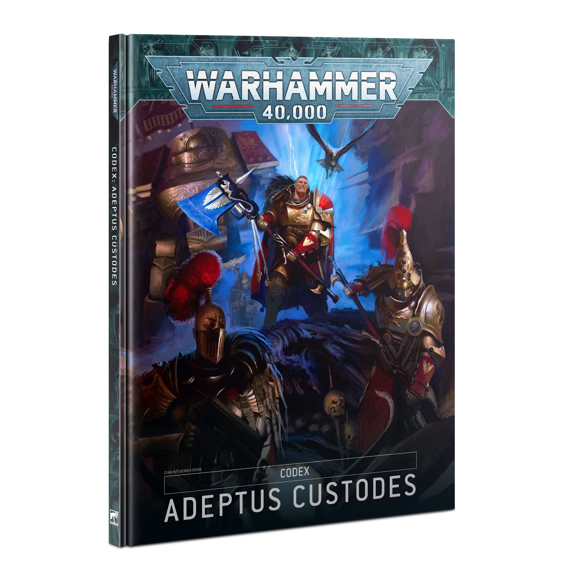 WH40K CODEX: Adeptus Custodes (HB) 9th Edition | Impulse Games and Hobbies