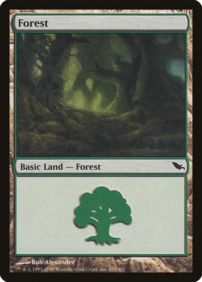 Forest (299) [Shadowmoor] | Impulse Games and Hobbies