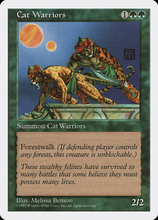 Cat Warriors [Fifth Edition] | Impulse Games and Hobbies