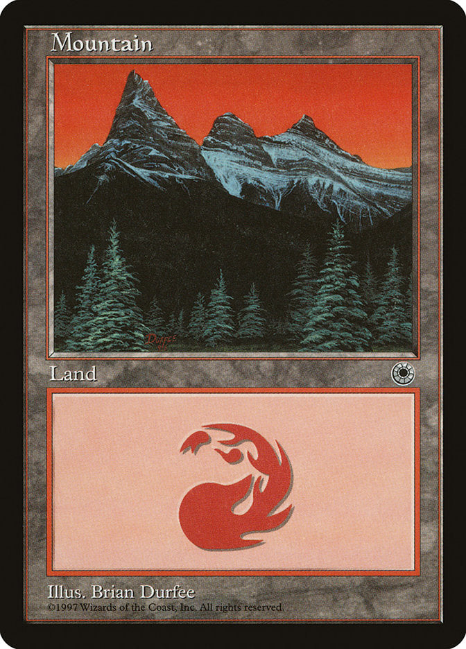 Mountain (9/6 Signature / Tallest Peak Left) [Portal] | Impulse Games and Hobbies