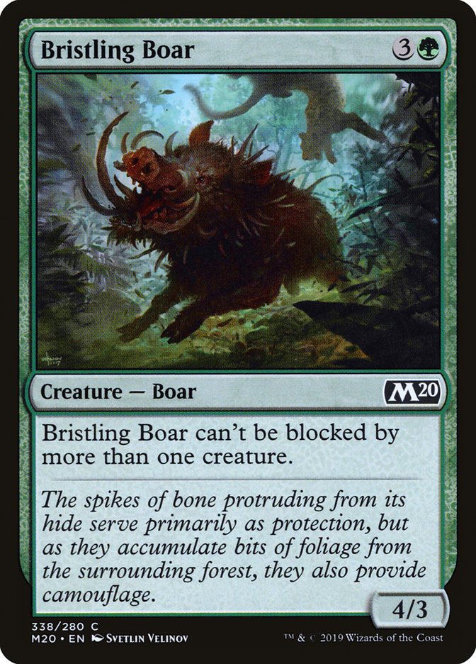 Bristling Boar [Core Set 2020] | Impulse Games and Hobbies