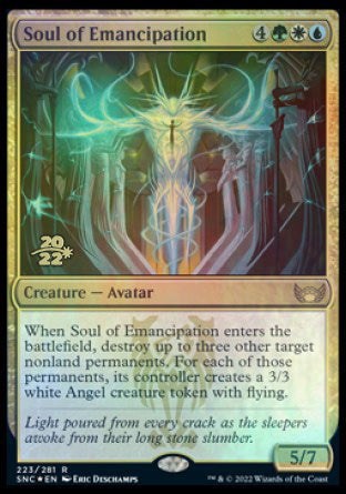 Soul of Emancipation [Streets of New Capenna Prerelease Promos] | Impulse Games and Hobbies