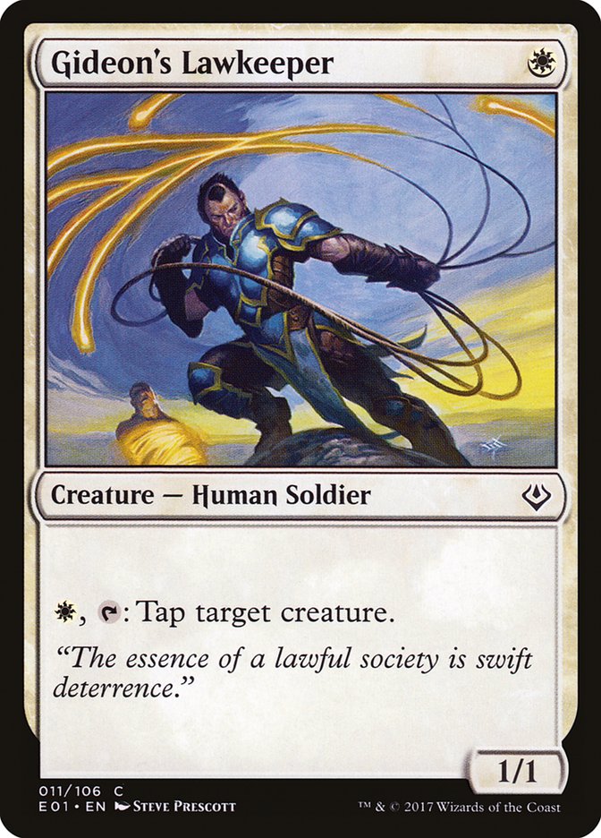 Gideon's Lawkeeper [Archenemy: Nicol Bolas] | Impulse Games and Hobbies