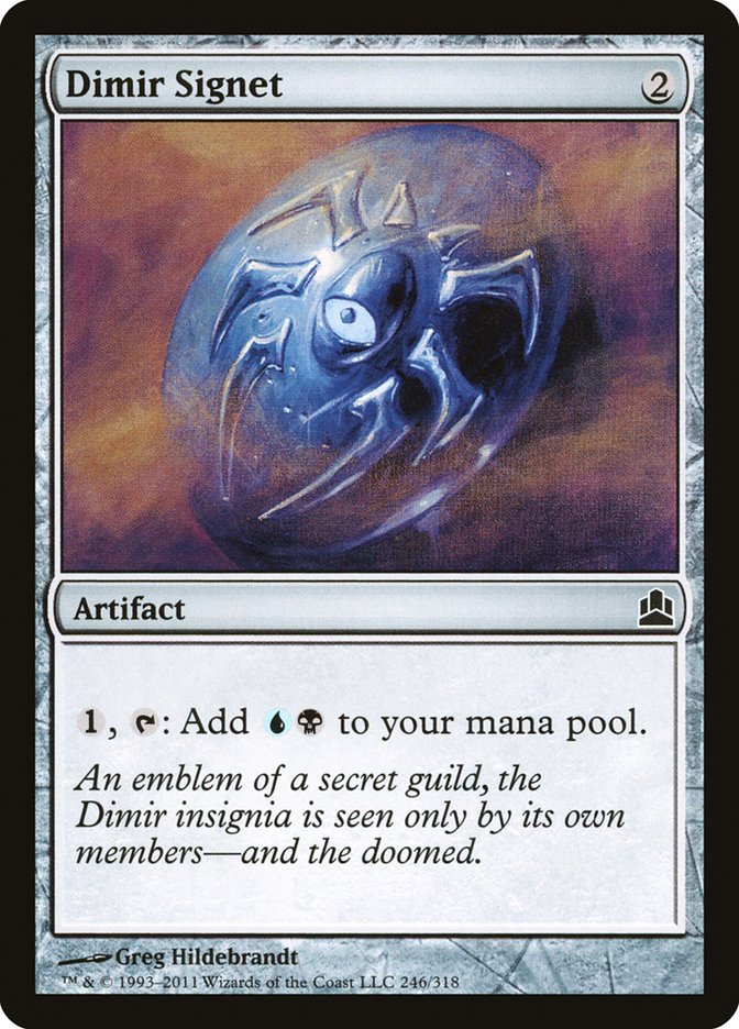 Dimir Signet [Commander 2011] | Impulse Games and Hobbies